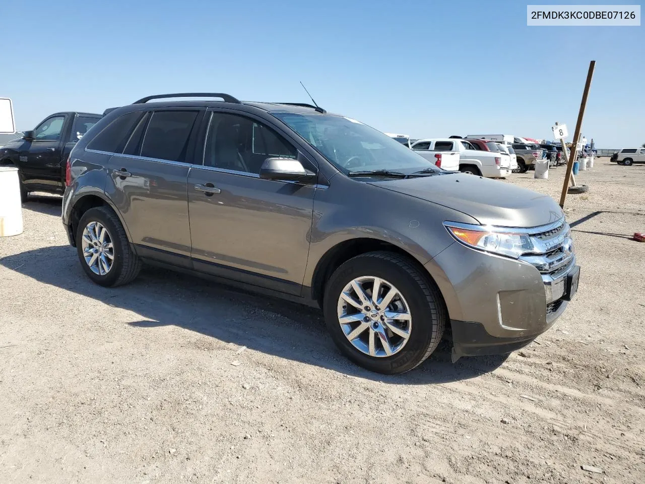 2013 Ford Edge Limited VIN: 2FMDK3KC0DBE07126 Lot: 74977774