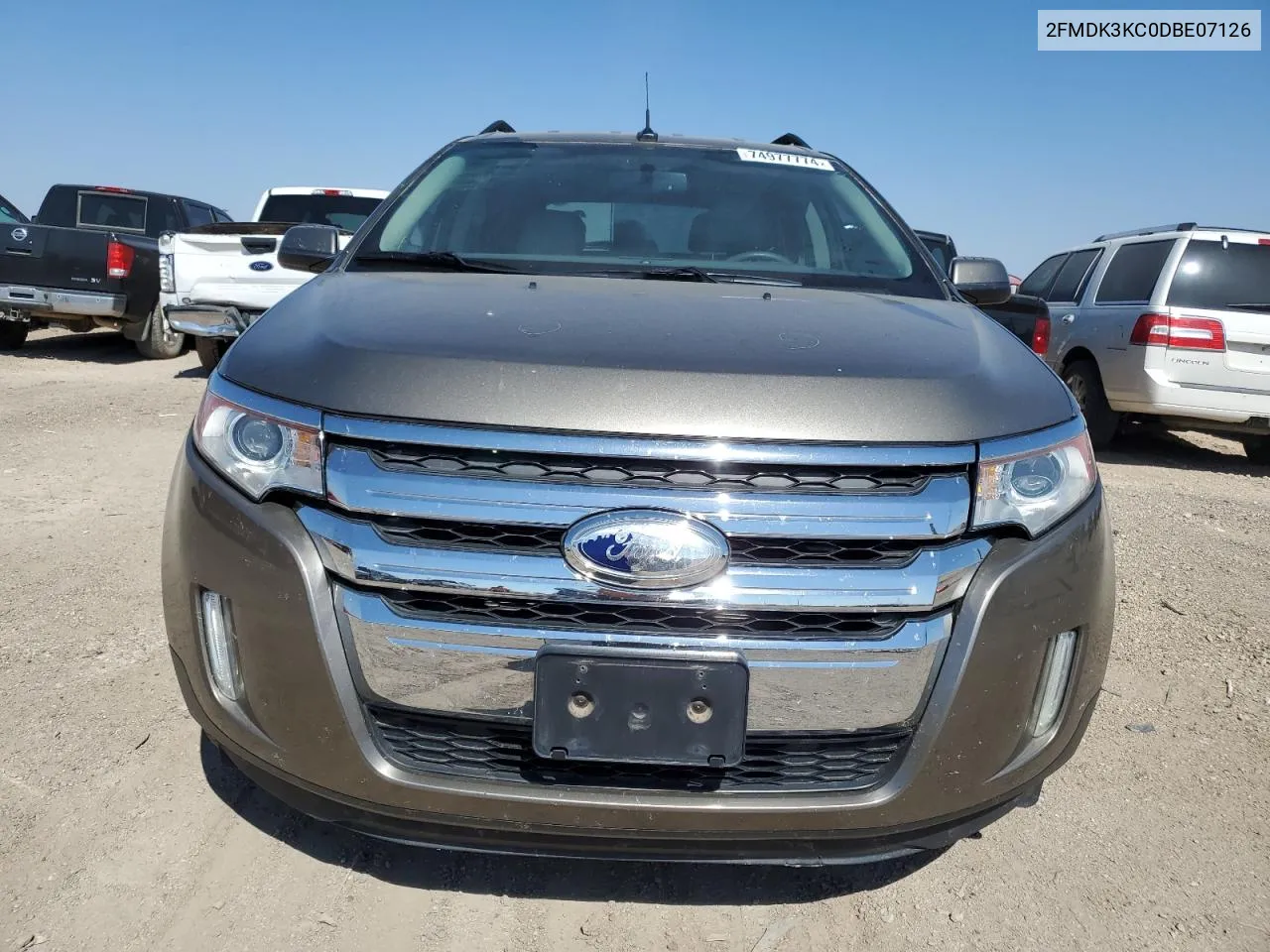 2013 Ford Edge Limited VIN: 2FMDK3KC0DBE07126 Lot: 74977774