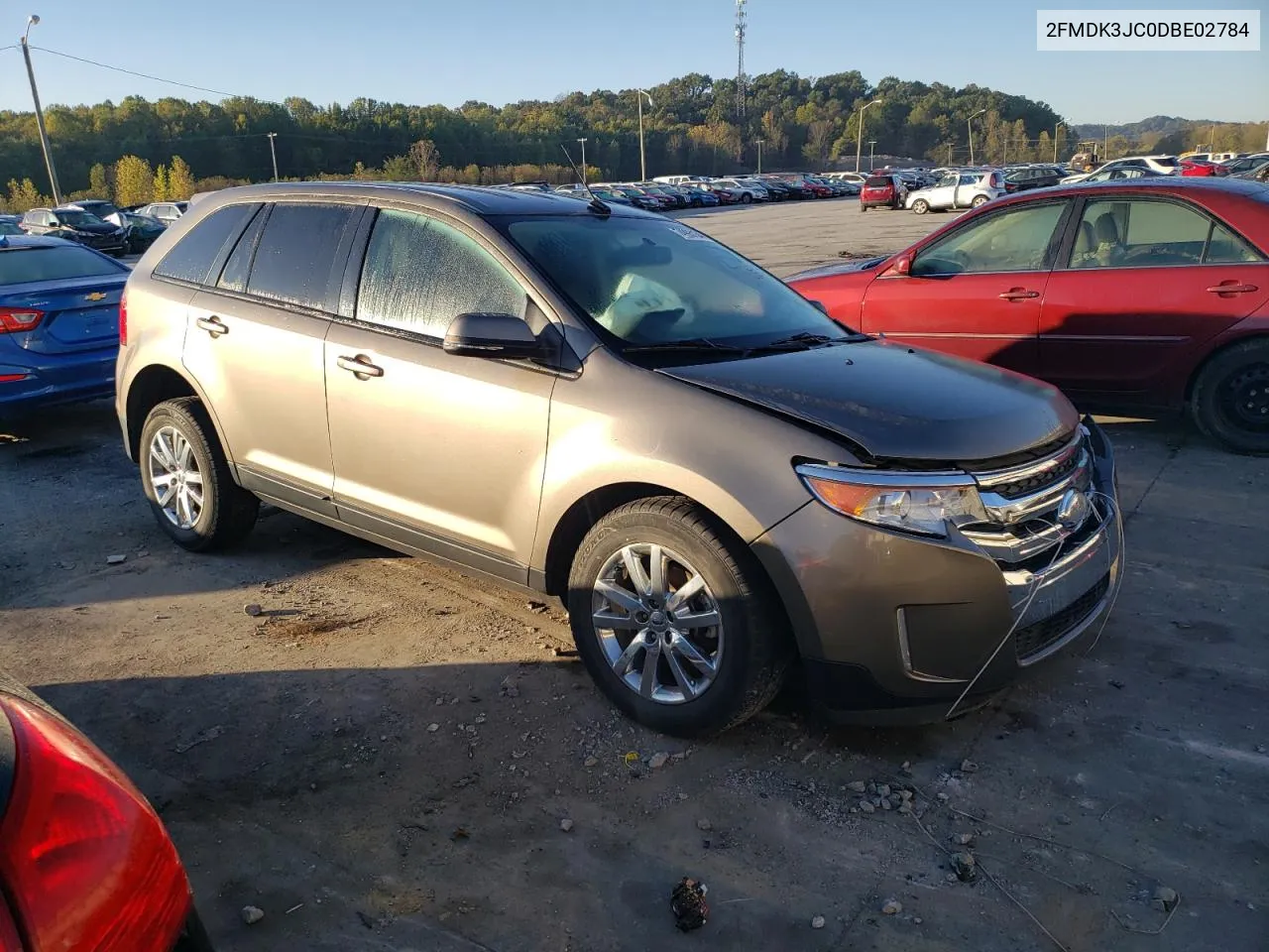 2013 Ford Edge Sel VIN: 2FMDK3JC0DBE02784 Lot: 74993134