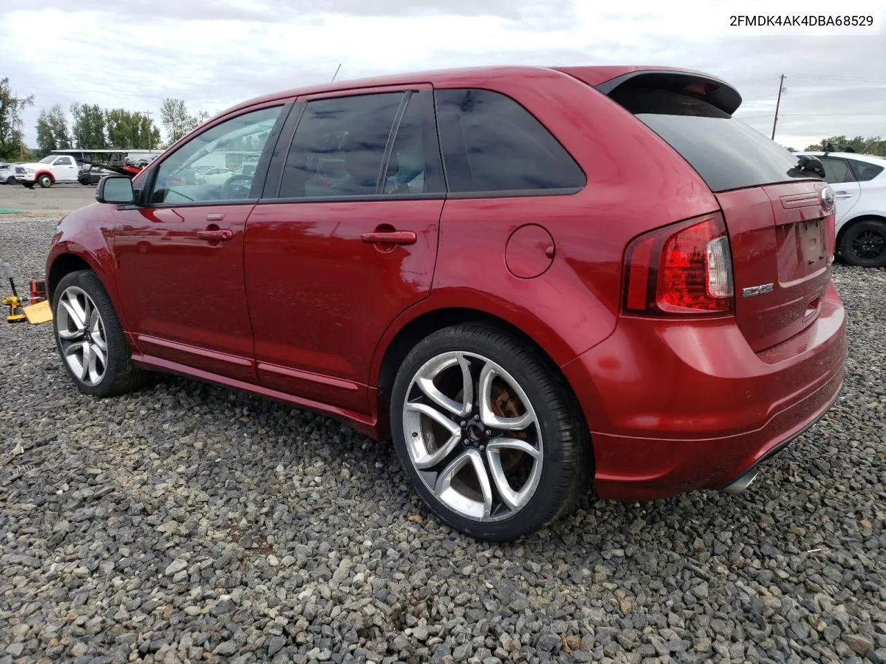 2013 Ford Edge Sport VIN: 2FMDK4AK4DBA68529 Lot: 75025314