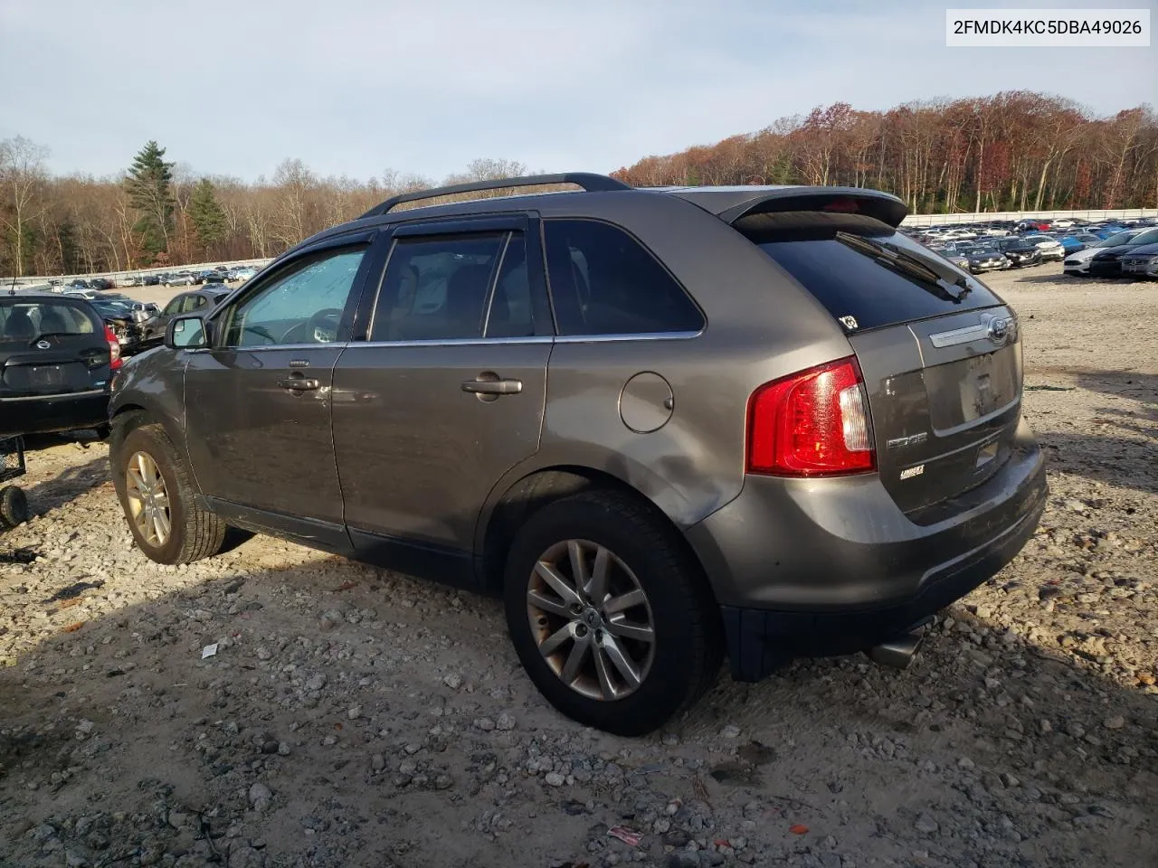 2013 Ford Edge Limited VIN: 2FMDK4KC5DBA49026 Lot: 75311694