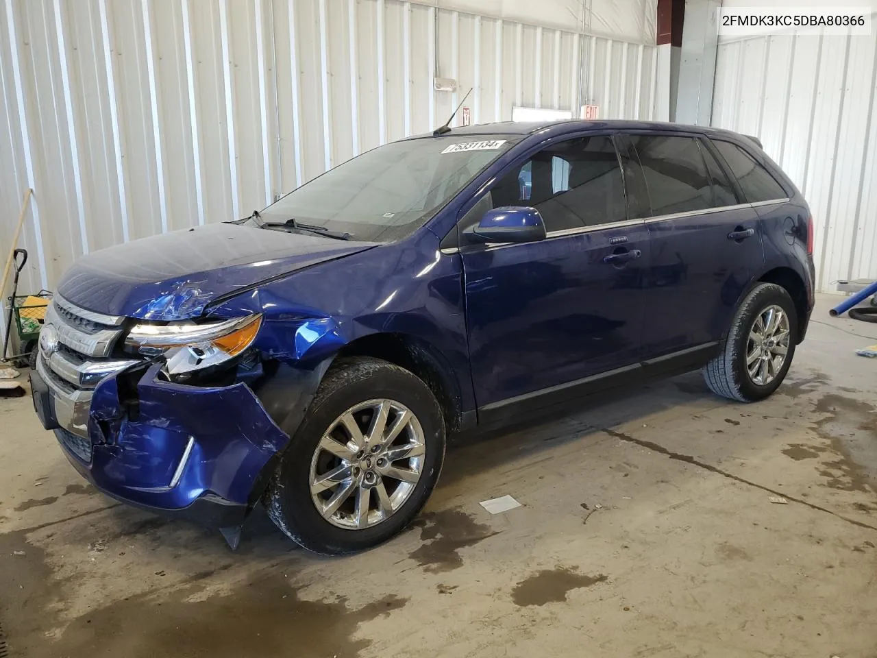 2013 Ford Edge Limited VIN: 2FMDK3KC5DBA80366 Lot: 75331134