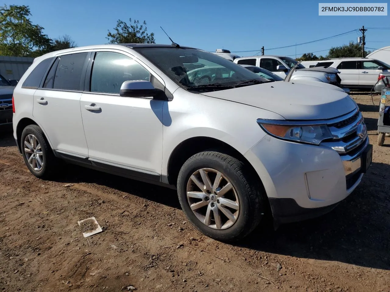 2013 Ford Edge Sel VIN: 2FMDK3JC9DBB00782 Lot: 75849964