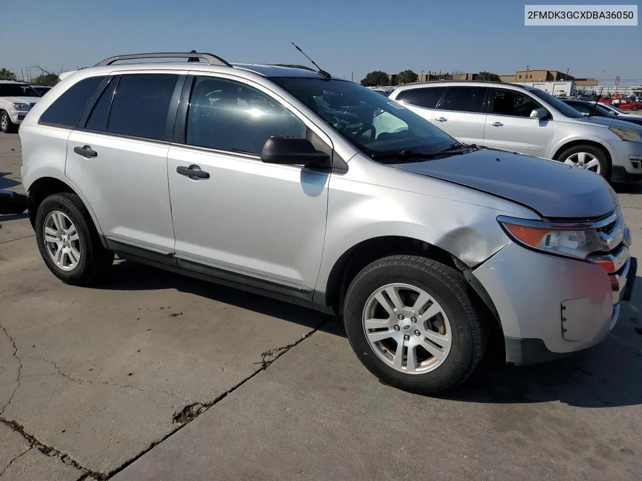 2013 Ford Edge Se VIN: 2FMDK3GCXDBA36050 Lot: 75956214