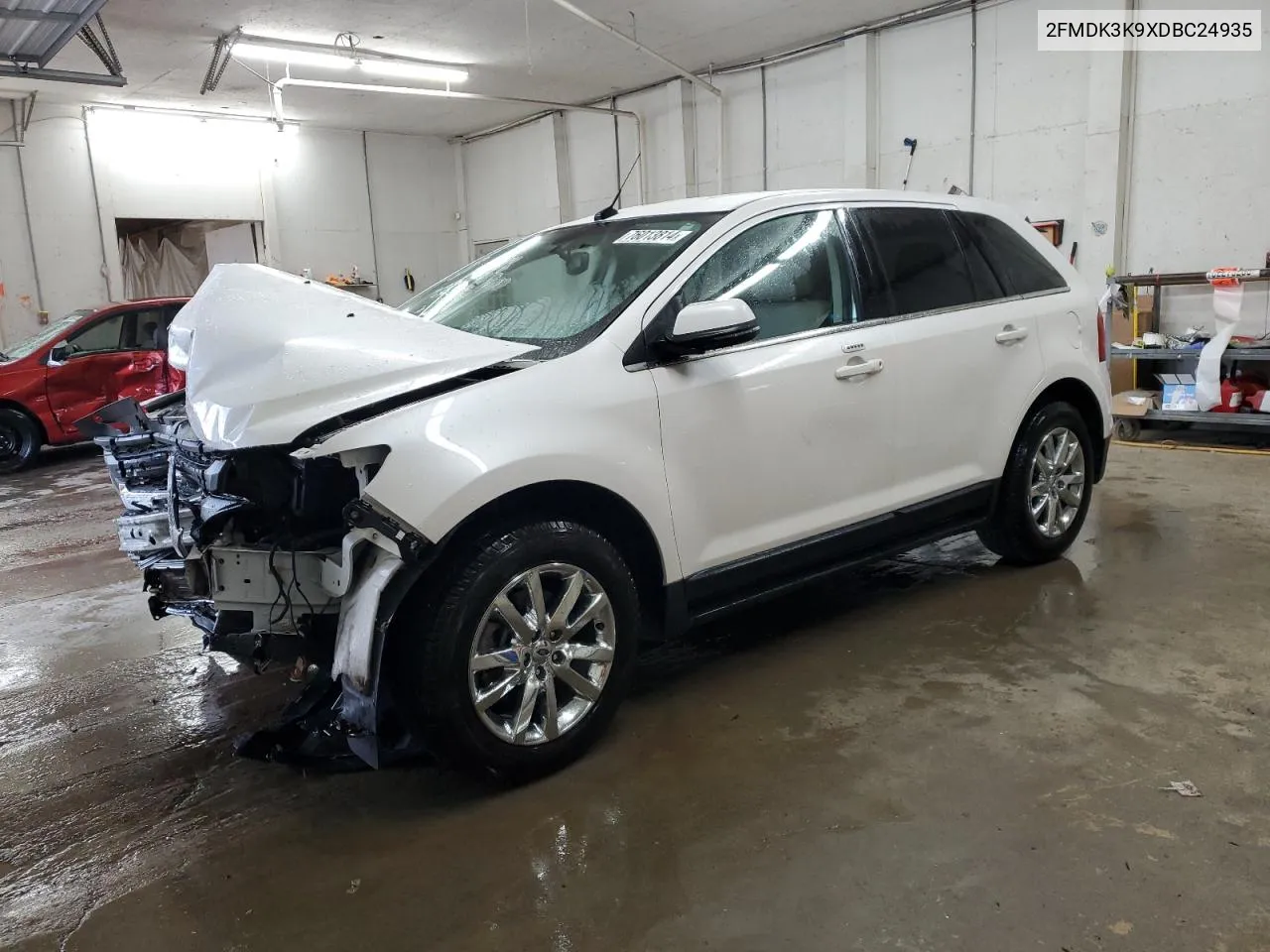 2FMDK3K9XDBC24935 2013 Ford Edge Limited