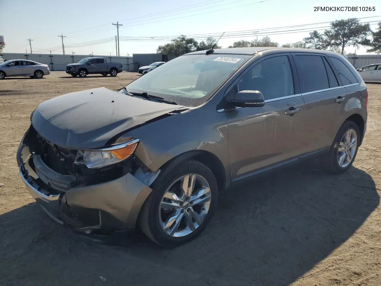 2013 Ford Edge Limited VIN: 2FMDK3KC7DBE10265 Lot: 76140754