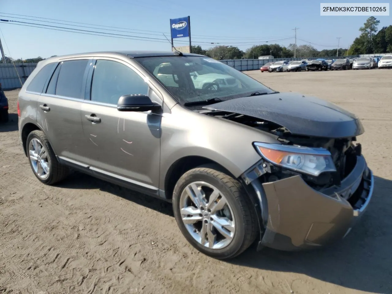 2013 Ford Edge Limited VIN: 2FMDK3KC7DBE10265 Lot: 76140754