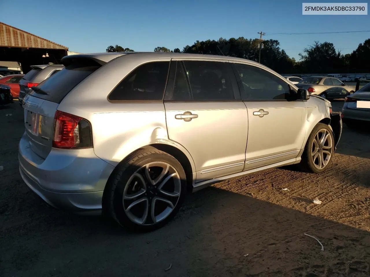 2013 Ford Edge Sport VIN: 2FMDK3AK5DBC33790 Lot: 76597674