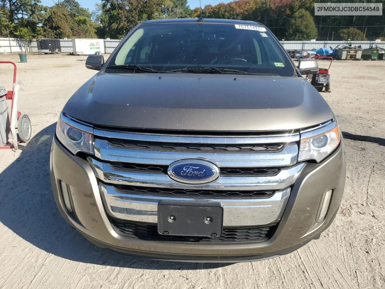 2013 Ford Edge Sel VIN: 2FMDK3JC3DBC54548 Lot: 76761424