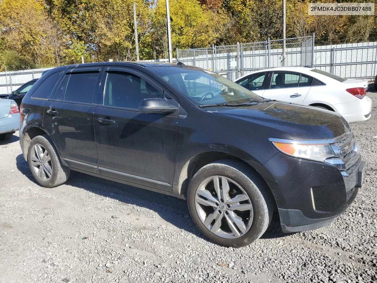 2013 Ford Edge Sel VIN: 2FMDK4JC3DBB07488 Lot: 77195954