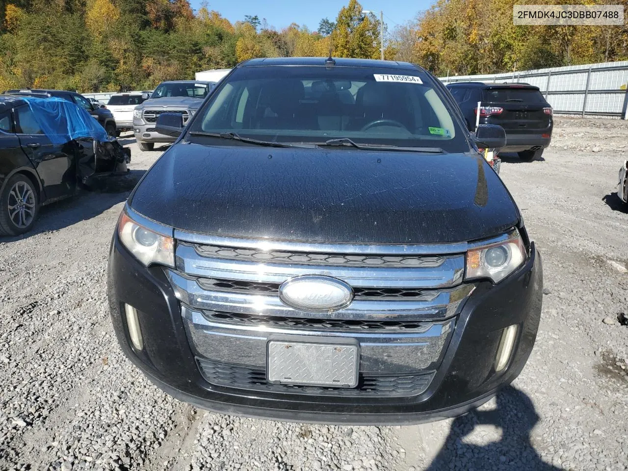 2013 Ford Edge Sel VIN: 2FMDK4JC3DBB07488 Lot: 77195954