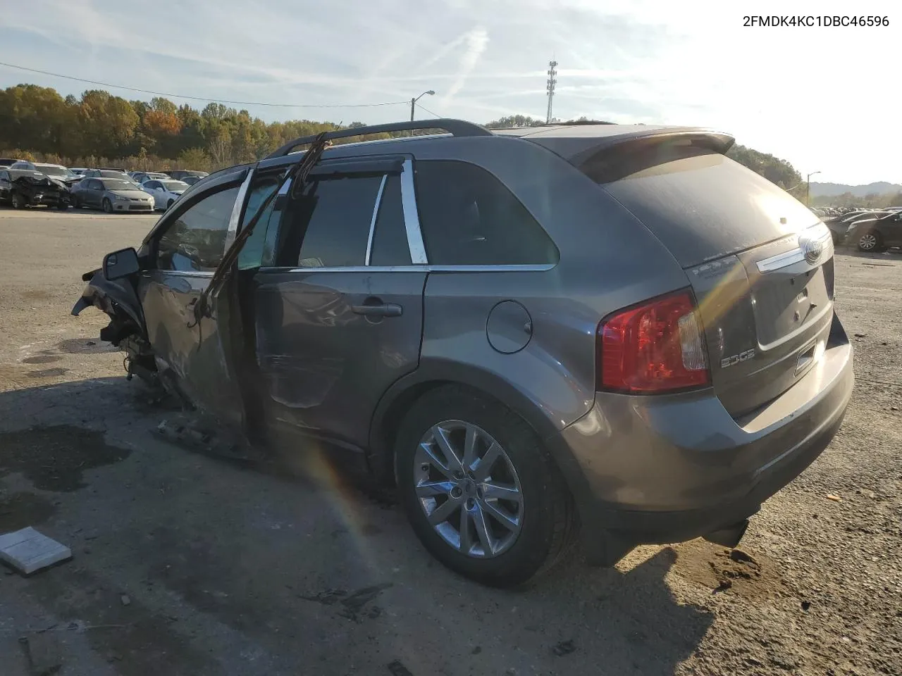 2013 Ford Edge Limited VIN: 2FMDK4KC1DBC46596 Lot: 77379794