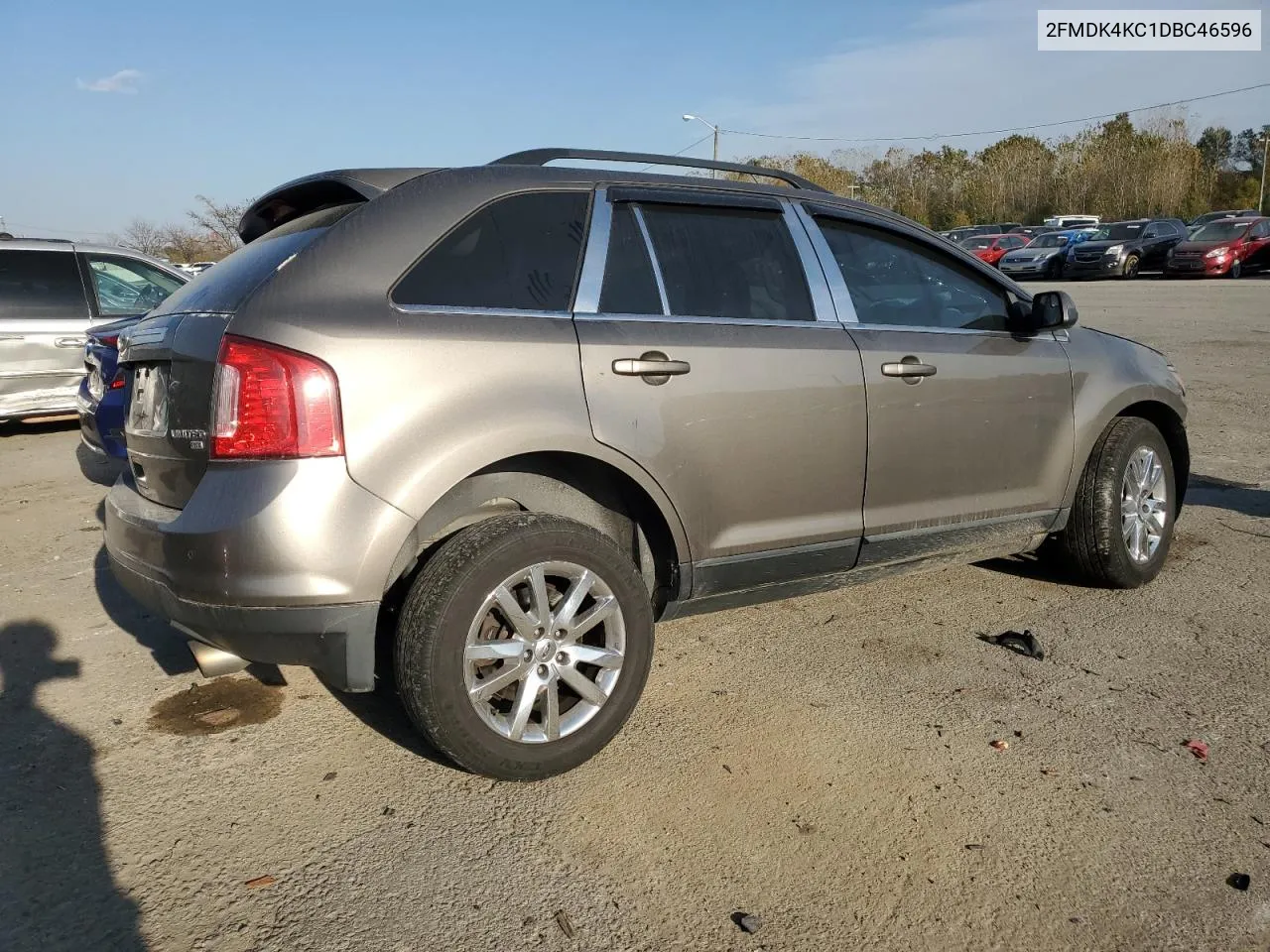 2013 Ford Edge Limited VIN: 2FMDK4KC1DBC46596 Lot: 77379794