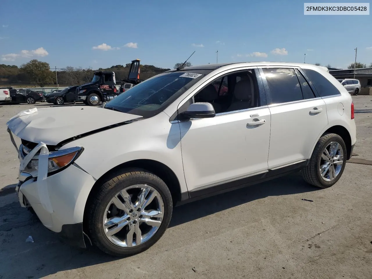 2013 Ford Edge Limited VIN: 2FMDK3KC3DBC05428 Lot: 77668824