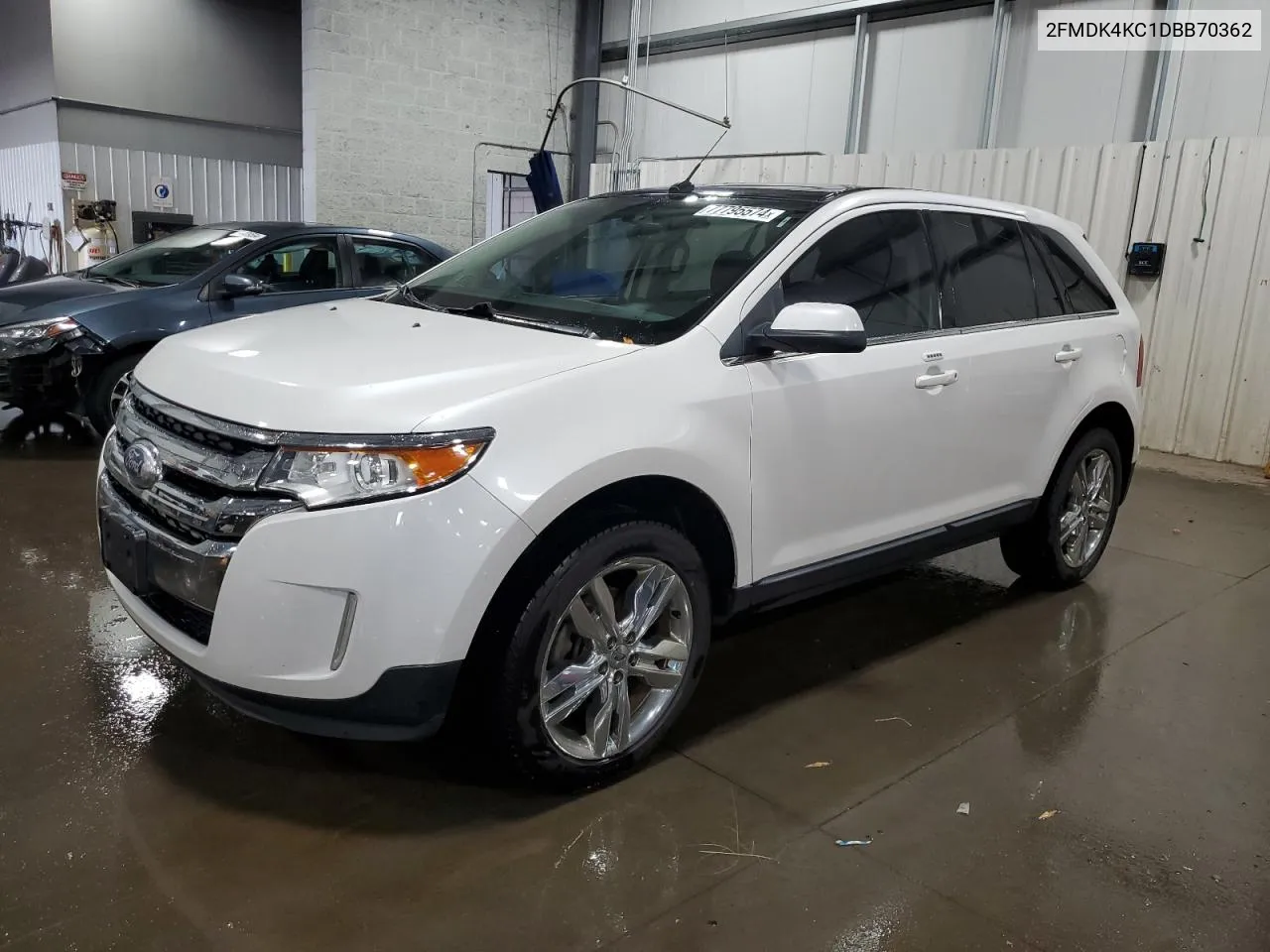 2013 Ford Edge Limited VIN: 2FMDK4KC1DBB70362 Lot: 77795574