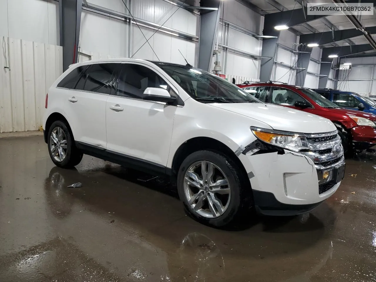 2013 Ford Edge Limited VIN: 2FMDK4KC1DBB70362 Lot: 77795574