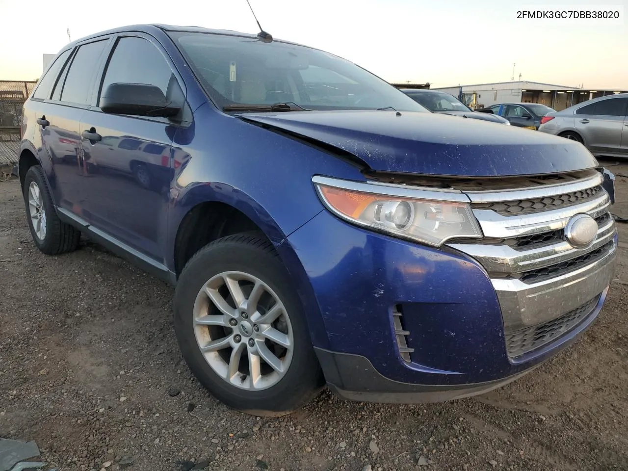 2013 Ford Edge Se VIN: 2FMDK3GC7DBB38020 Lot: 77868704