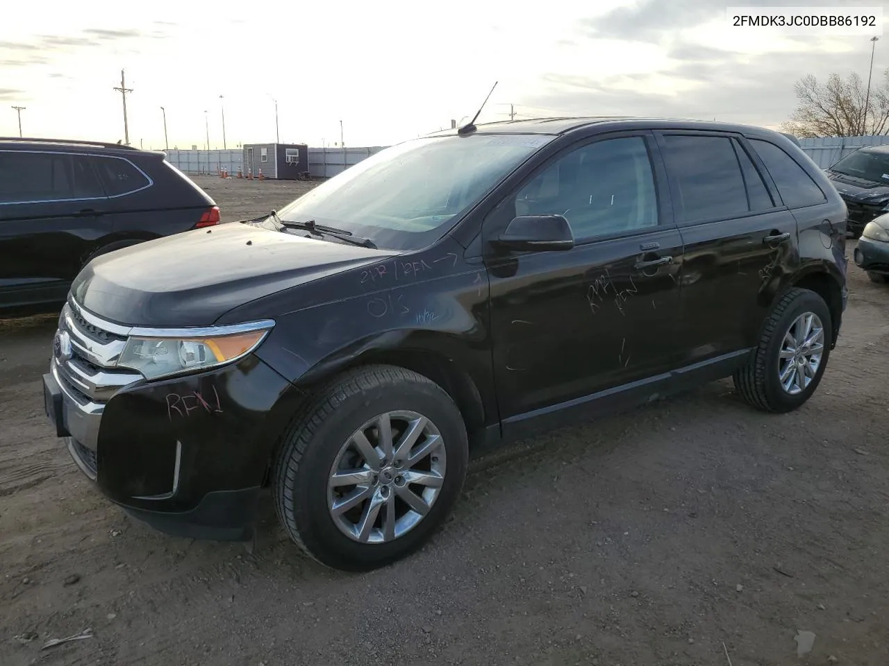 2013 Ford Edge Sel VIN: 2FMDK3JC0DBB86192 Lot: 77894644