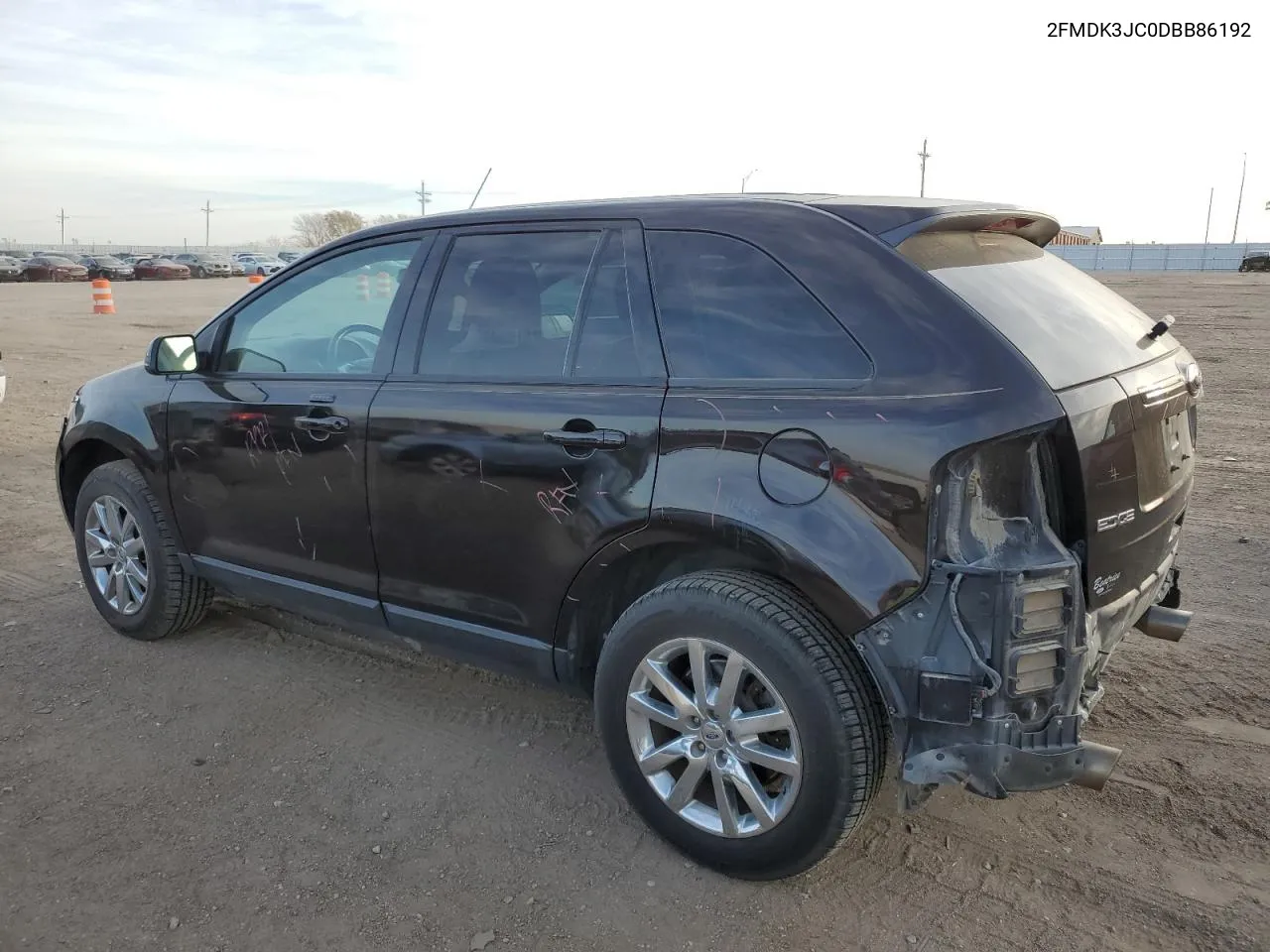 2013 Ford Edge Sel VIN: 2FMDK3JC0DBB86192 Lot: 77894644