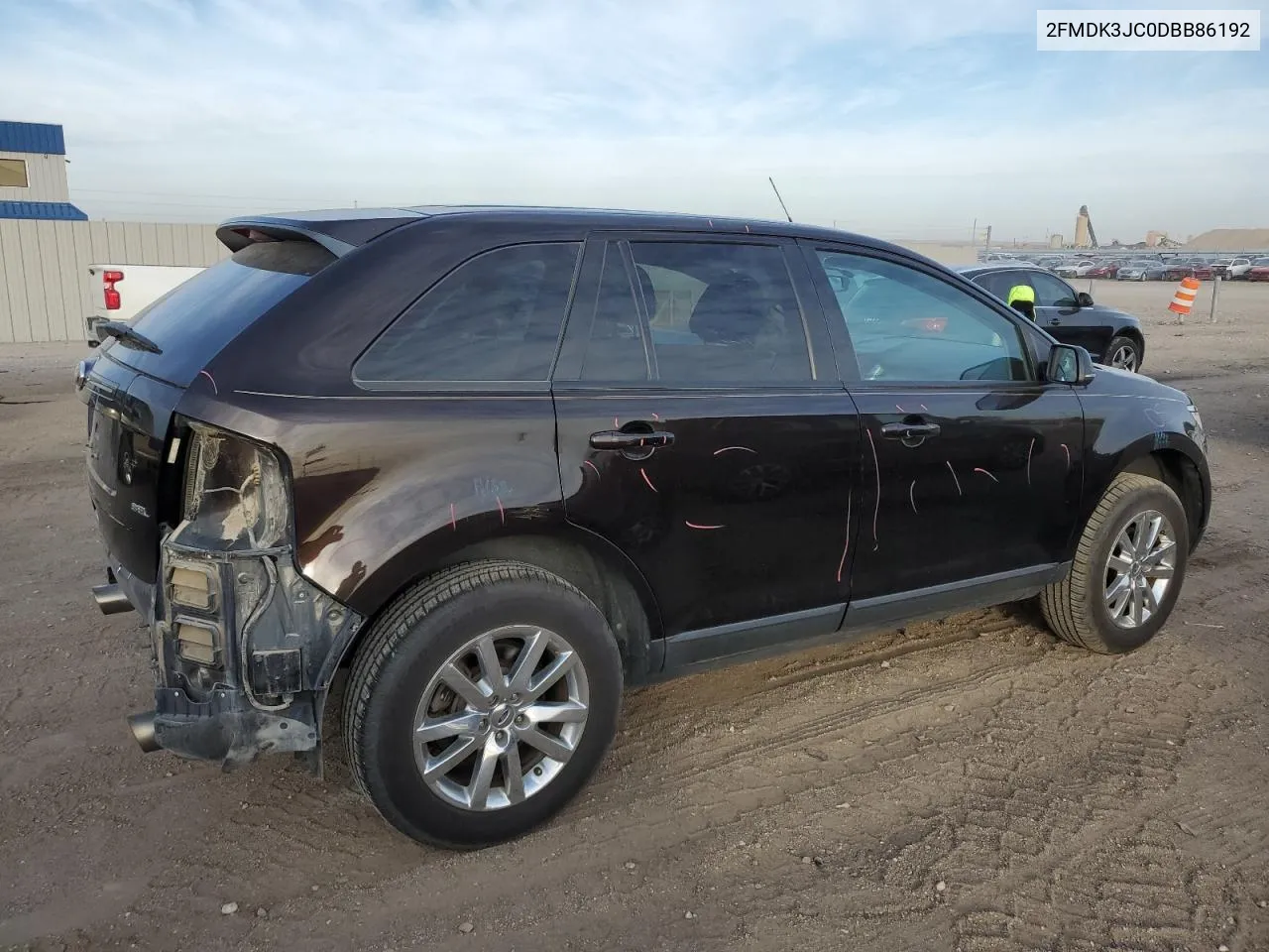 2013 Ford Edge Sel VIN: 2FMDK3JC0DBB86192 Lot: 77894644