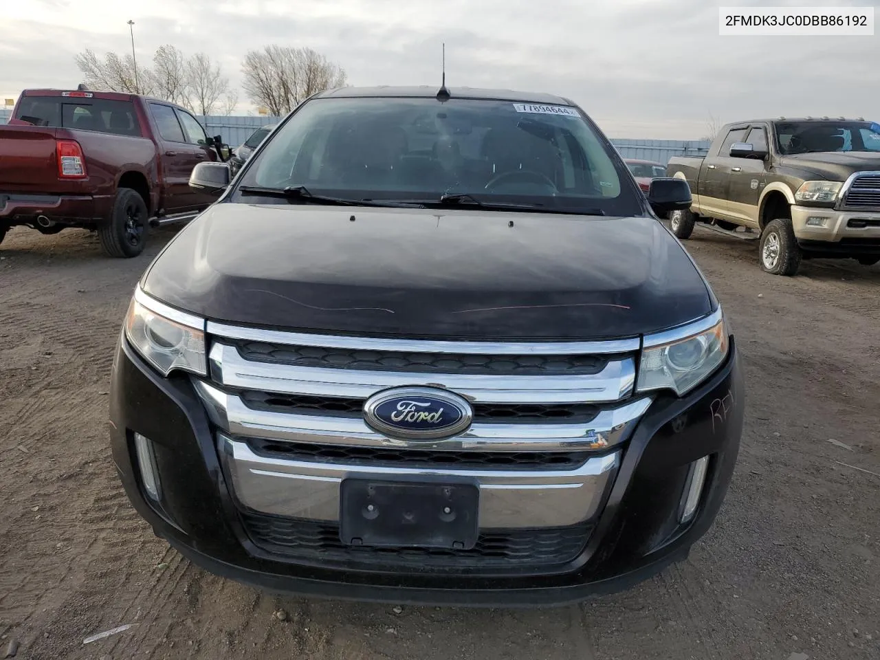 2013 Ford Edge Sel VIN: 2FMDK3JC0DBB86192 Lot: 77894644