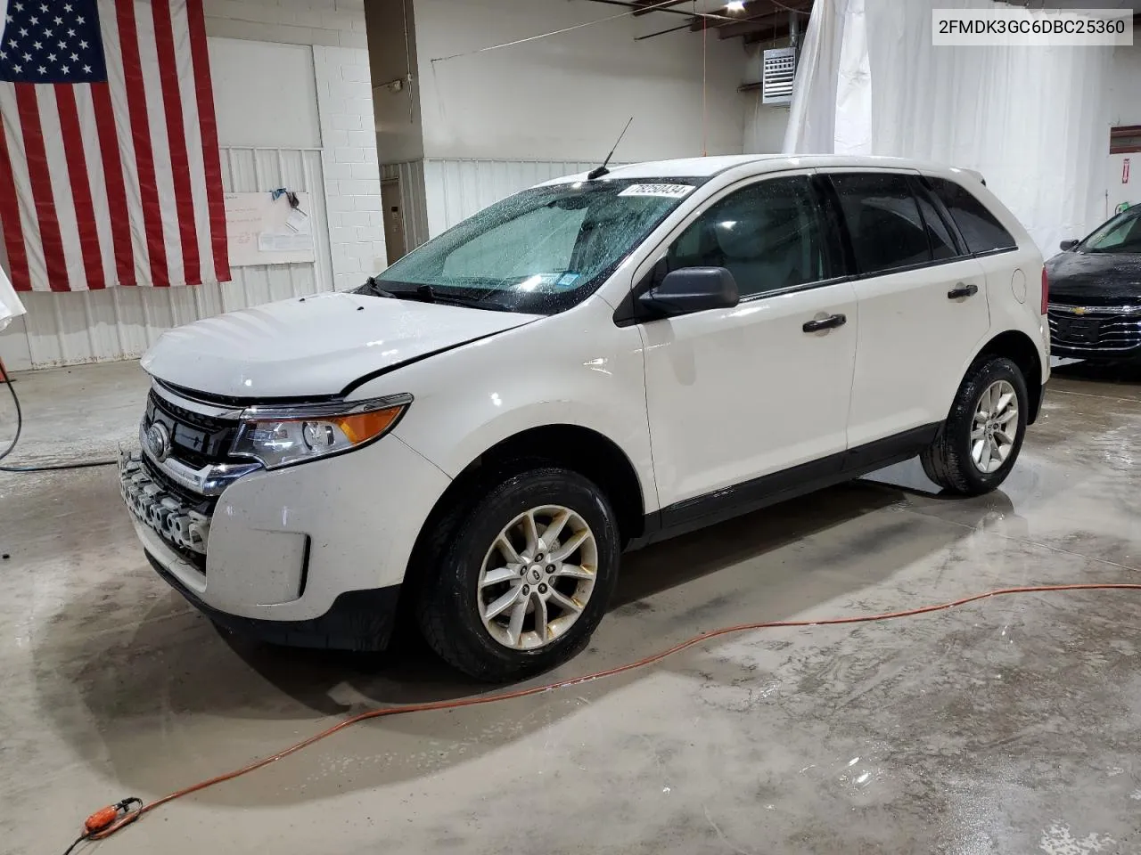 2013 Ford Edge Se VIN: 2FMDK3GC6DBC25360 Lot: 78250434