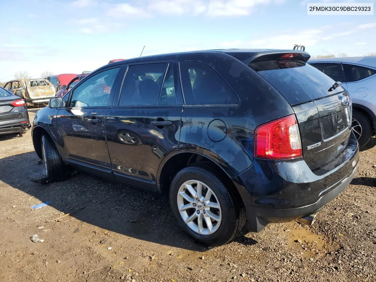 2013 Ford Edge Se VIN: 2FMDK3GC9DBC29323 Lot: 78584764