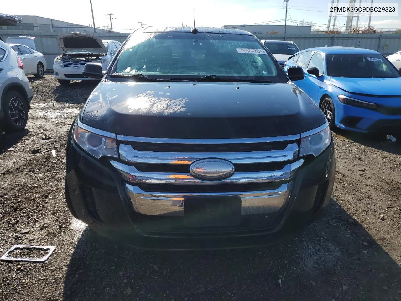 2013 Ford Edge Se VIN: 2FMDK3GC9DBC29323 Lot: 78584764