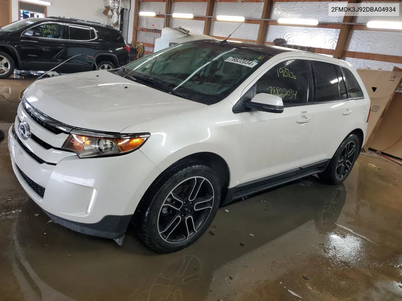 2013 Ford Edge Sel VIN: 2FMDK3J92DBA04934 Lot: 78822034