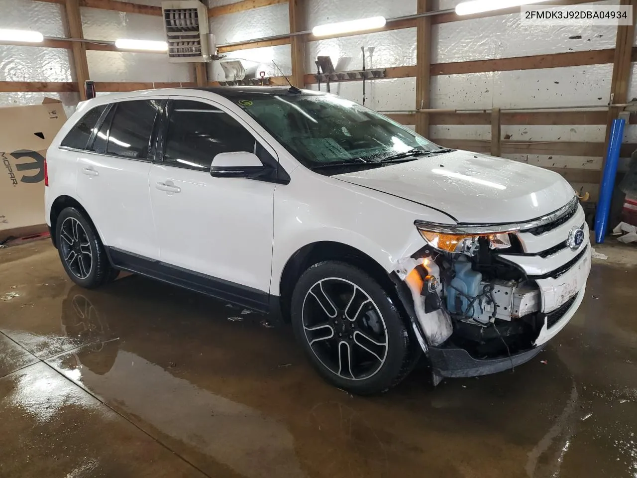 2013 Ford Edge Sel VIN: 2FMDK3J92DBA04934 Lot: 78822034