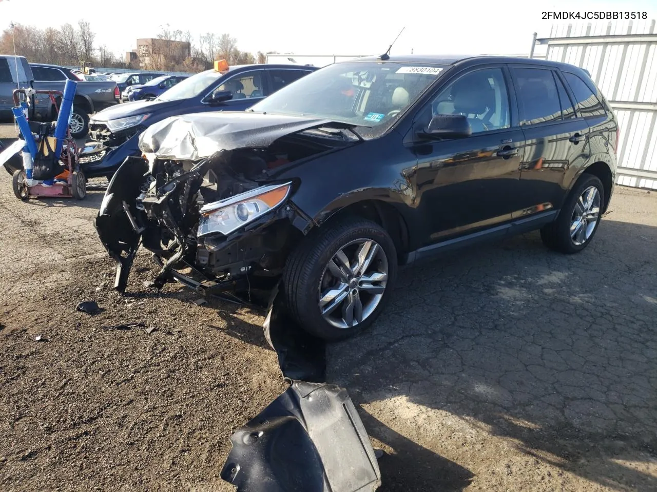 2013 Ford Edge Sel VIN: 2FMDK4JC5DBB13518 Lot: 78830104