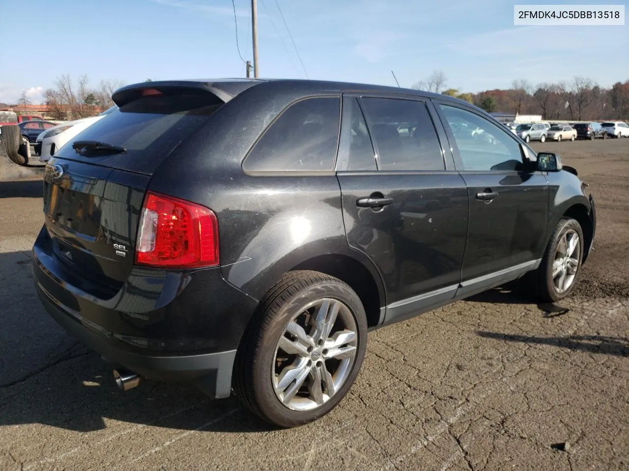 2013 Ford Edge Sel VIN: 2FMDK4JC5DBB13518 Lot: 78830104