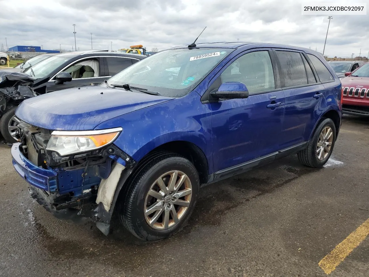 2FMDK3JCXDBC92097 2013 Ford Edge Sel