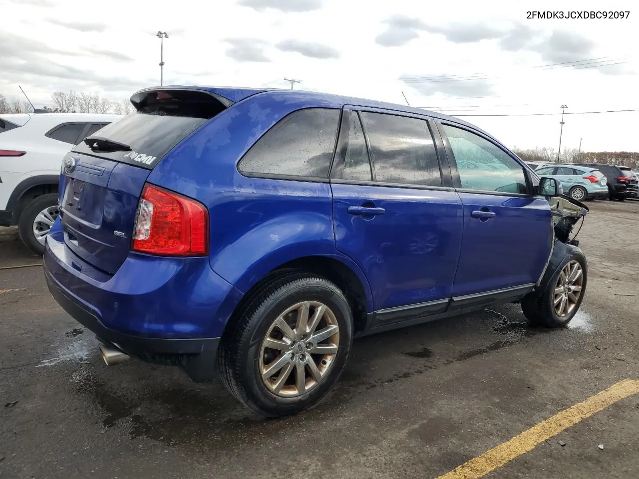 2FMDK3JCXDBC92097 2013 Ford Edge Sel