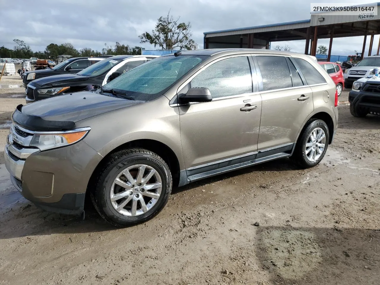 2013 Ford Edge Limited VIN: 2FMDK3K95DBB16447 Lot: 78876424