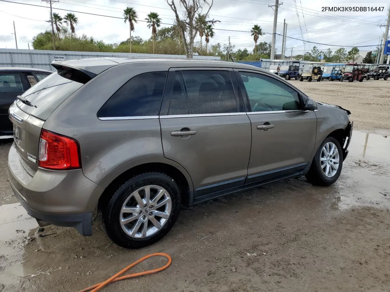 2013 Ford Edge Limited VIN: 2FMDK3K95DBB16447 Lot: 78876424