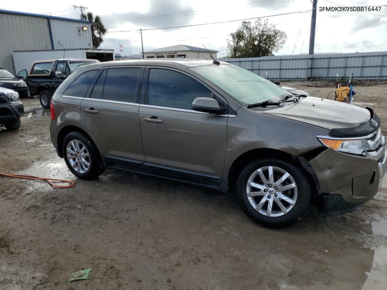 2013 Ford Edge Limited VIN: 2FMDK3K95DBB16447 Lot: 78876424