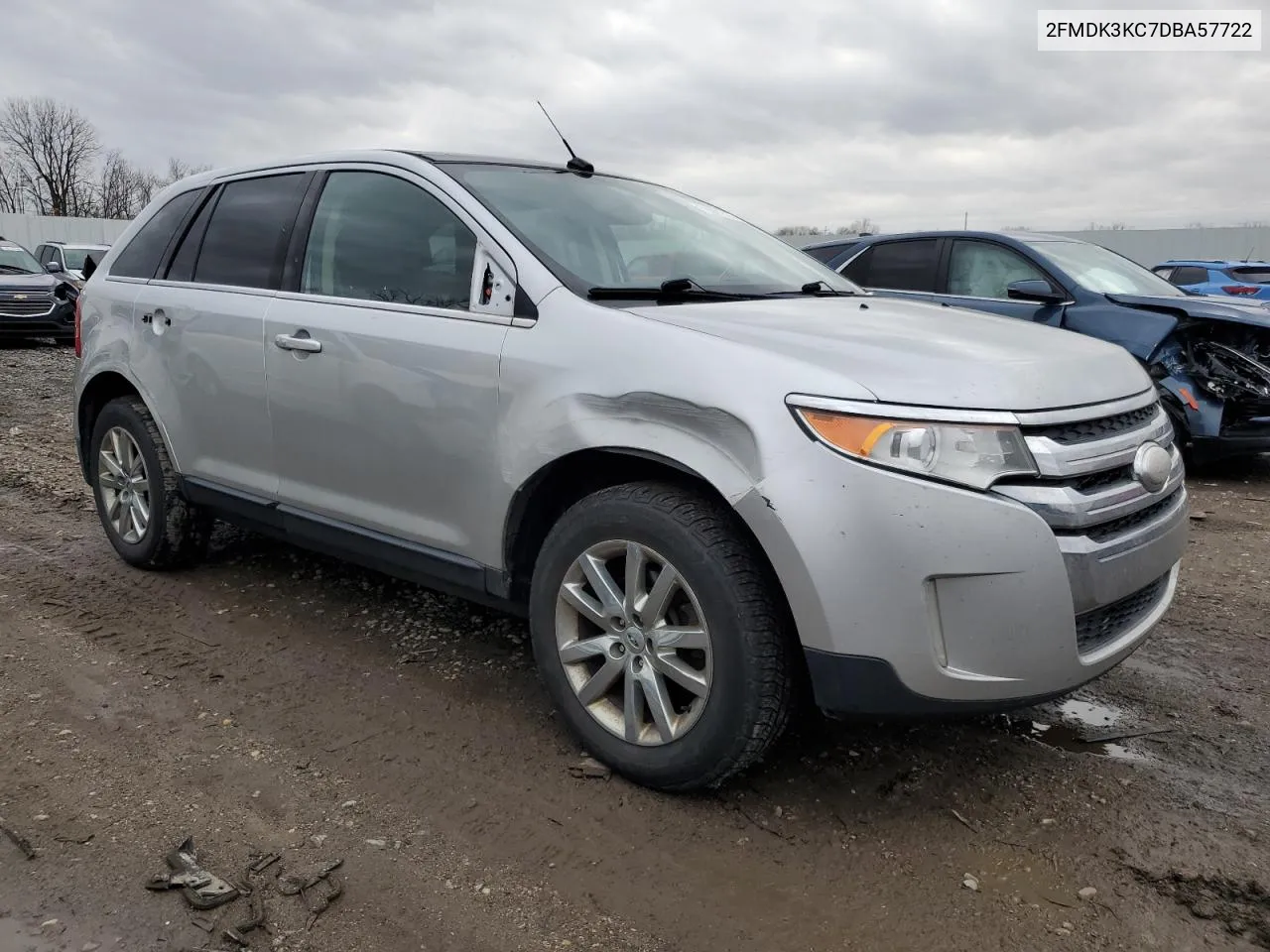 2013 Ford Edge Limited VIN: 2FMDK3KC7DBA57722 Lot: 79391314