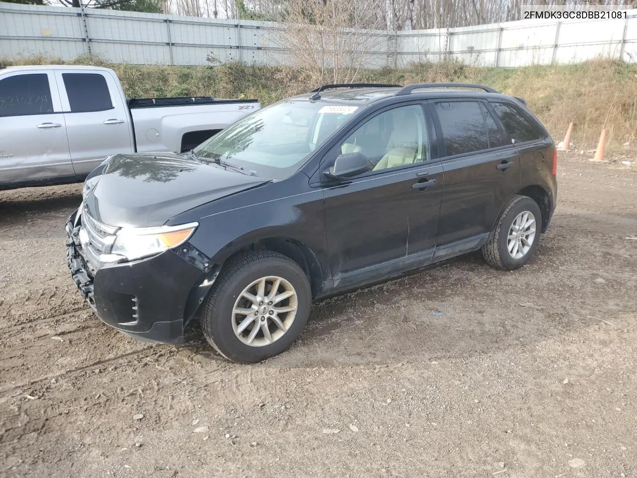 2013 Ford Edge Se VIN: 2FMDK3GC8DBB21081 Lot: 79638024