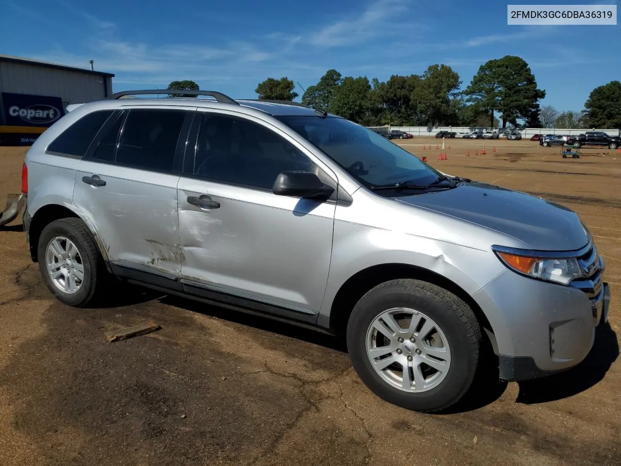 2013 Ford Edge Se VIN: 2FMDK3GC6DBA36319 Lot: 79640844