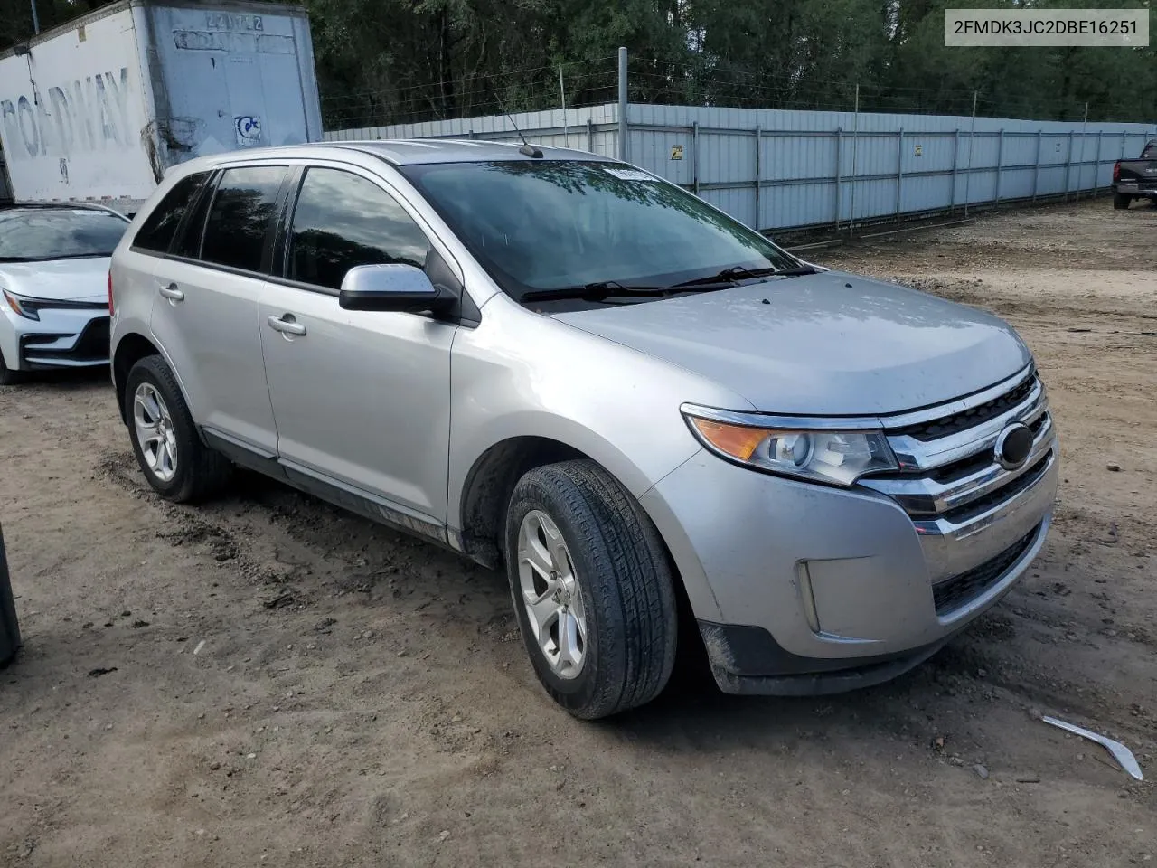 2FMDK3JC2DBE16251 2013 Ford Edge Sel