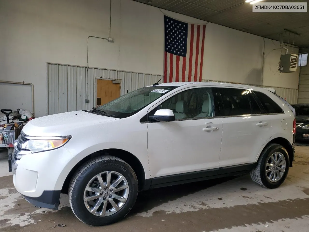 2013 Ford Edge Limited VIN: 2FMDK4KC7DBA03651 Lot: 80220924