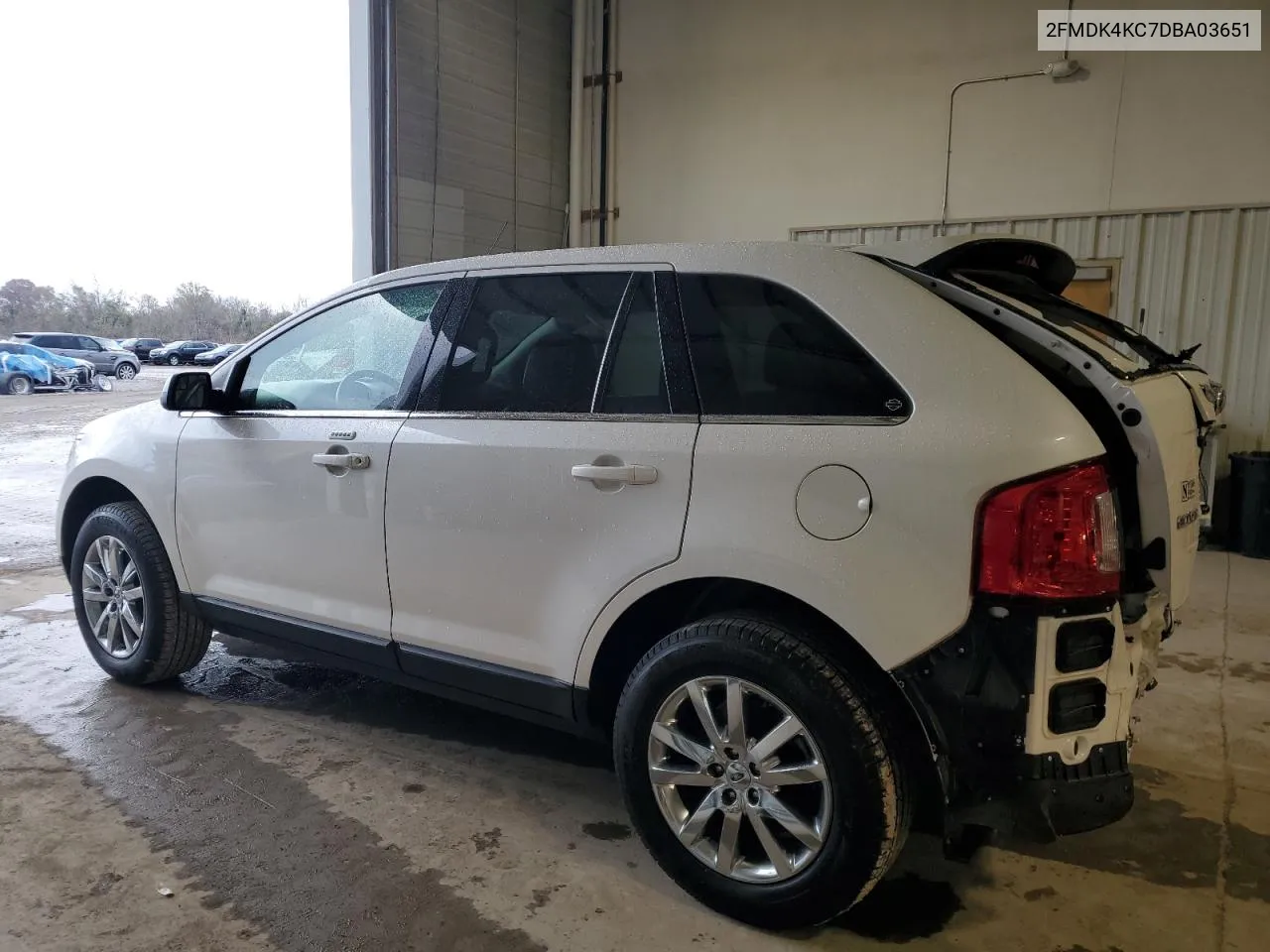 2013 Ford Edge Limited VIN: 2FMDK4KC7DBA03651 Lot: 80220924