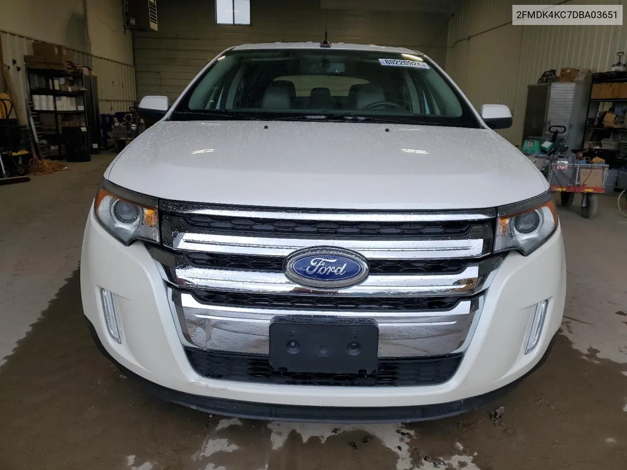 2013 Ford Edge Limited VIN: 2FMDK4KC7DBA03651 Lot: 80220924