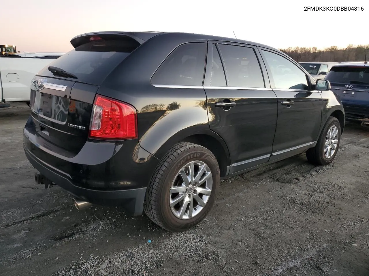 2013 Ford Edge Limited VIN: 2FMDK3KC0DBB04816 Lot: 81076924