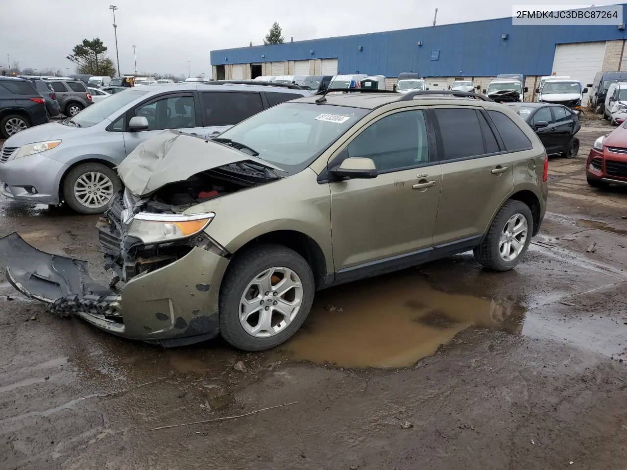 2FMDK4JC3DBC87264 2013 Ford Edge Sel