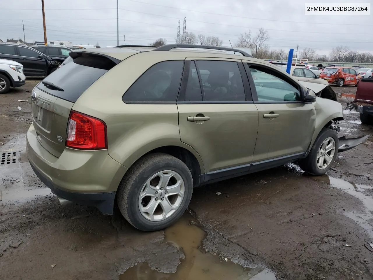 2FMDK4JC3DBC87264 2013 Ford Edge Sel