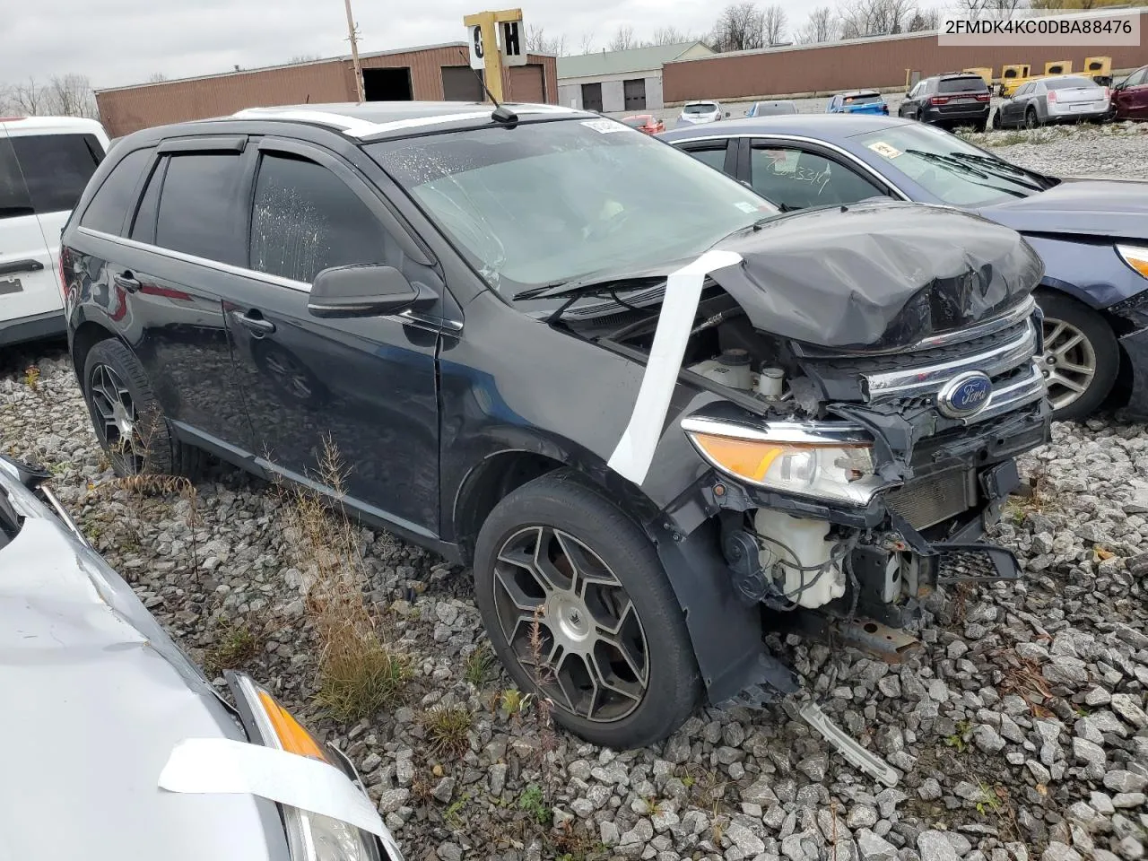 2013 Ford Edge Limited VIN: 2FMDK4KC0DBA88476 Lot: 81243574