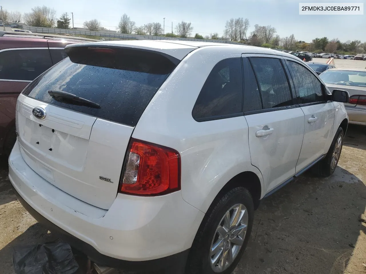 2FMDK3JC0EBA89771 2014 Ford Edge Sel