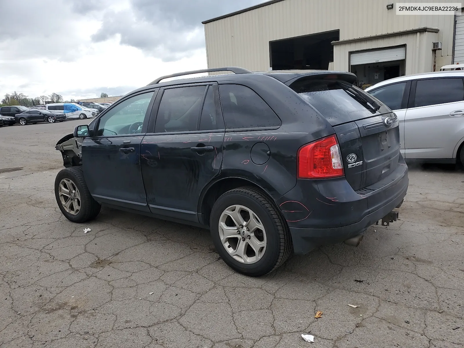 2014 Ford Edge Sel VIN: 2FMDK4JC9EBA22236 Lot: 50002054